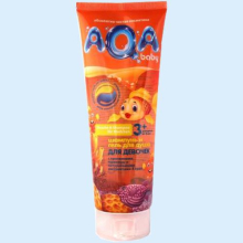 АКВА БЕБИ ШАМПУНЬ-ГЕЛЬ Д/ДУША ПРОТЕИНЫ ПШЕНИЦЫ Д/ДЕВ. 250МЛ. [AQA BABY]