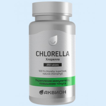 АКВИОН ХЛОРЕЛЛА 200МГ №250 ТАБЛ.