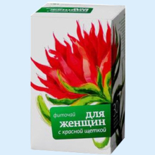 АЛТАЙ ФИТОЧАЙ №1 Д/ЖЕНЩИН КРАСНАЯ ЩЕТКА 2Г. №20 ПАК.