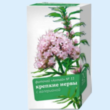 АЛТАЙ ФИТОЧАЙ №33 КРЕПКИЕ НЕРВЫ 2Г. №20 ПАК. 4607020904408