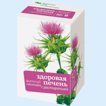 АЛТАЙ ФИТОЧАЙ №8 ЗДОРОВАЯ ПЕЧЕНЬ РАСТОРОПША 2Г. №20 ПАК. (40Г.)