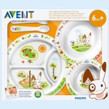 АВЕНТ НАБОР ПОСУДЫ Д/МАЛЫША 6+ /АРТ.65680/716/00/ [AVENT] 8710103526988
