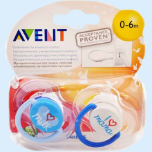 АВЕНТ ПУСТЫШКА I LOVE MILK 0-6 МЕС. №2 /АРТ.86175/172/50/ [AVENT]