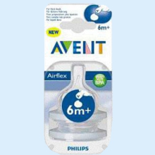 АВЕНТ СОСКА КЛАССИК Д/ГУСТЫХ ЖИДКОСТЕЙ СИЛИК. №2 6+ /АРТ.80627/636/27/ [AVENT]