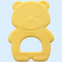 БЕБИ ХЭППИ ИГРУШКА-ПРОРЕЗЫВАТЕЛЬ МИШКА ЖЕЛТ. /АРТ.20005/ [BABY HAPPY] БЭБИ