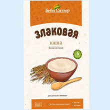 БЕБИ СИТТЕР КАША 200Г. ЗЛАКОВАЯ (Детское питание)