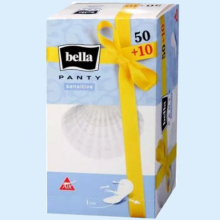 БЕЛЛА ПРОКЛАДКИ ПАНТИ СЕНСИТИВ №50+10 (№60) [BELLA] 5900516311469