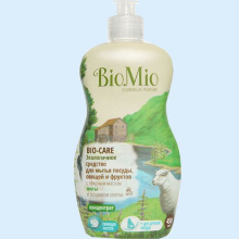 БИОМИО СР-ВО Д/МЫТЬЯ ДЕТСКОЙ ПОСУДЫ ХЛОПОК 450МЛ.[BIOMIO]