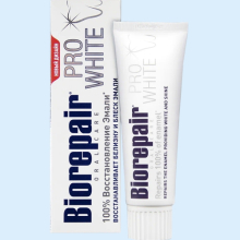БИОРЕПАИР ЗУБ.ПАСТА ОТБЕЛ.PRO 75МЛ. [BIOREPAIR] (БЛАНКС)
