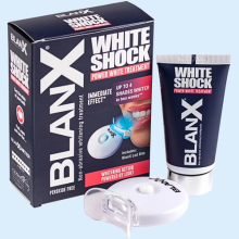 БЛАНКС МЕД ЗУБ.ПАСТА ОТБЕЛ. ВАЙТ ШОК 50МЛ. +ЛЕД АКТИВАТОР [BLANX MED]