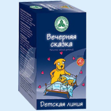 ЧАЙН.НАПИТОК ВЕЧЕРНЯЯ СКАЗКА 1,5Г. №20 ПАК. /КРАСНОГОРСК/ (Детское питание) 4601498005445