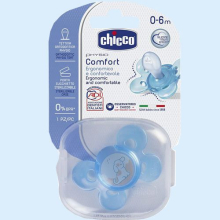 ЧИККО ПУСТЫШКА СИЛИК. ФИЗИО КОМФОРТ СОБАЧКА 0+ №1 /АРТ.0060/ [CHICCO]