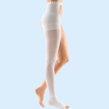 Чулок антиэмболический с застежкой на талии Mediven STRUVA 35 - белый933