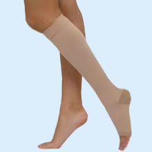 ЧУЛОК КРУГЛОВЯЗ. ДО КОЛЕНА 2 КОМПРЕСС. Р.5 (42-47) /АРТ.ЧККВ-ЦК/