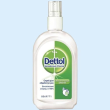 ДЕТТОЛ БЕНЗАЛКОНИЯ ХЛОРИД СПРЕЙ 100МЛ. /DETTOL/