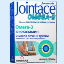ДЖОИНТЭЙС ОМЕГА-3 ГЛЮКОЗАМИН №30 КАПС.
