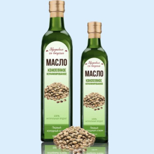 ДК МАСЛО РАСТИТЕЛЬНОЕ Н/РАФ.КОНОПЛЯНОЕ 250 МЛ.