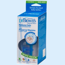 ДОКТОР БРАУН БУТЫЛОЧКА 120МЛ. ШИРОКОЕ ГОРЛЫШКО /АРТ.555/ [DR.BROWN'S]