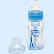 ДОКТОР БРАУН БУТЫЛОЧКА 240МЛ. ШИРОКОЕ ГОРЛЫШКО №1 /АРТ.WB814/ [DR.BROWN'S]