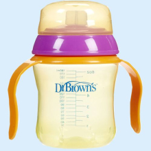 ДОКТОР БРАУН ЧАШКА-ПОИЛЬНИК МЯГК. НОСИК 180МЛ. СИНЯЯ /АРТ.932/61004/ [DR.BROWN'S]