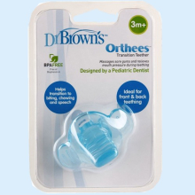 ДОКТОР БРАУН ПРОРЕЗЫВАТЕЛЬ ORTHEES ГОЛУБ. /АРТ.TE333/ [DR.BROWN'S]