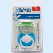 ДОКТОР БРАУН ПУСТЫШКА ОРТОДОНТ. СИЛИК. 18+ МЕС. №2 /АРТ.981/ [DR.BROWN'S]
