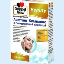 ДОППЕЛЬГЕРЦ БЬЮТИ ЛИФТИНГ ГИАЛУР. К-ТОЙ №30 КАПС. 4009932557428