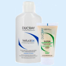 ДЮКРЕ НАБОР (КЕЛЮАЛЬ DS ШАМПУНЬ 100МЛ.+ЭЛЮСЬОН ШАМПУНЬ 75МЛ.) [DUCRAY]