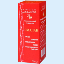 ЭМАЛАН КОЛЛАГЕНОВЫЙ ГИДРОГЕЛЬ 50МЛ.