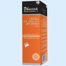 ЭВИСЕНТ ПЕНКА Д/УМЫВАНИЯ ДРОЖЖИ СЕРА 160МЛ.