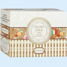 ФИОРИ ДЕА МЫЛО КУСКОВОЕ ПАРФ. 35Г. №5 "Золотая серия" 8013710600141