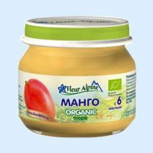 ФЛЕР АЛЬПИН ПЮРЕ 80Г. МАНГО 6+ [FLEUR ALPIN] (Детское питание)