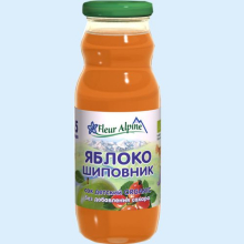 ФЛЕР АЛЬПИН СОК 200Г. ЯБЛОКО-ШИПОВНИК (Детское питание)