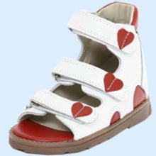 ФМ БОСОНОЖКИ АФИНА БЕЛАЯ 04B0207LG25 (Детская ортопедическая обувь Футмастер)