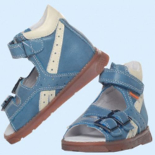 ФМ БОСОНОЖКИ ГЕРМЕС ГОЛУБО-БЕЛ. 04G0402LB24 (Детская ортопедическая обувь Футмастер)