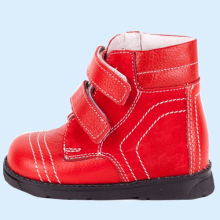 ФМ БОТИНКИ ГАЛИЙ КРАСН.НУБУК 02E07LGNNB30 (Детская ортопедическая обувь Футмастер)