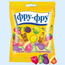 ФРУ-ФРУ МАРМЕЛАД ТРОПИЧЕСКИЕ ФРУКТЫ 30Г.