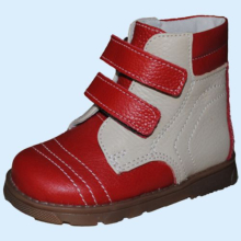 ФМ БОТИНКИ ГАЛИЙ БЕЖ-КРАСН. 02E0807LGB24 (Детская ортопедическая обувь Футмастер)