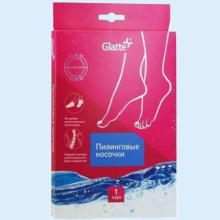 ГЛАТТЕ НОСОЧКИ Д/ПИЛИНГА Д/ПЕДИКЮРА №1 (ПАРА) [GLATTE]