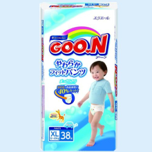 ГУН ПОДГУЗНИК-ТРУСИКИ 12-20КГ. Р.XL Д/МАЛ. №38 [GOON]