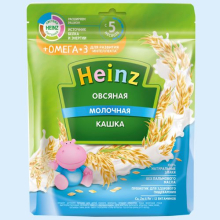 ХАЙНЦ КАША 200Г. ОВСЯНКА С ПРЕБИОТИКАМИ [HEINZ] (Детское питание)