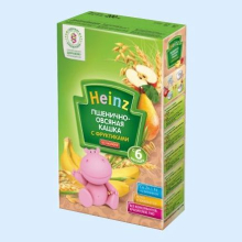 ХАЙНЦ КАША 200Г. ПШЕНИЧНО-ОВСЯНАЯ С ФРУКТИКАМИ [HEINZ] (Детское питание)