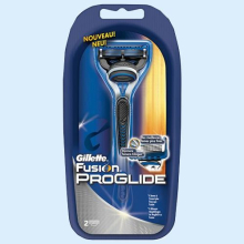 ЖИЛЛЕТ СТАНОК ФЬЮЖН ПРОГЛАЙД +2 КАССЕТЫ [GILLETTE]