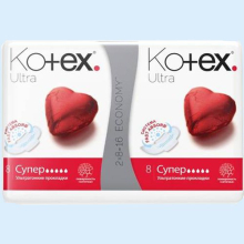 КОТЕКС ПРОКЛАДКИ КОЛОР УЛЬТРА СЕТЧ СУПЕР №16 [KOTEX] 5029053542652