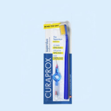 КУРАПРОКС НАБОР SUPERDUO(ЗУБ.ЩЕТКА УЛЬТРА СОФТ/5460+3 ЕРШИКА: CPS 06,07,08 С ДЕРЖАТЕЛЕМ UHS409 [CURAPROX]