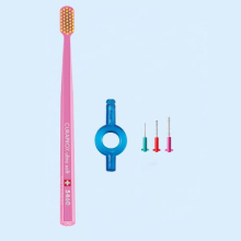 КУРАПРОКС СУПЕРДУО CS5460 НАБОР 3 ЕРШИК CPS 06,07,08+ДЕРЖАТЕЛЬ UHS 409 [CURAPROX]