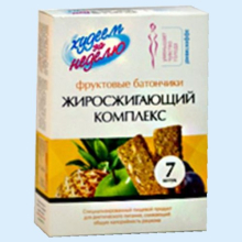ЛЕОВИТ ХУДЕЕМ ЗА НЕДЕЛЮ БАТОНЧИК ФРУКТОВЫЙ ЖИРОСЖИГ. КОМПЛ. 70Г. (10Г.Х №7) 4607041068042