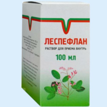 ЛЕСПЕФЛАН 100МЛ. Р-Р Д/ВНУТР.ПРИМ. ФЛ. /ДАЛЬХИМФАРМ/