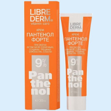 ЛИБРИДЕРМ ПАНТЕНОЛ ФОРТЕ КРЕМ 9% 30МЛ. ТУБА [LIBREDERM] 4620002184704