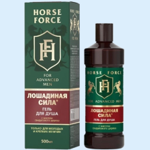 ЛОШАДИНАЯ СИЛА ГЕЛЬ Д/ДУША МАСЛО САНДАЛ.ДЕР. МУЖ. 500МЛ.